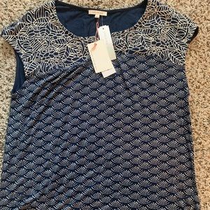 Beautiful embroidered t-shirt from Stitch Fix/Skies are Blue